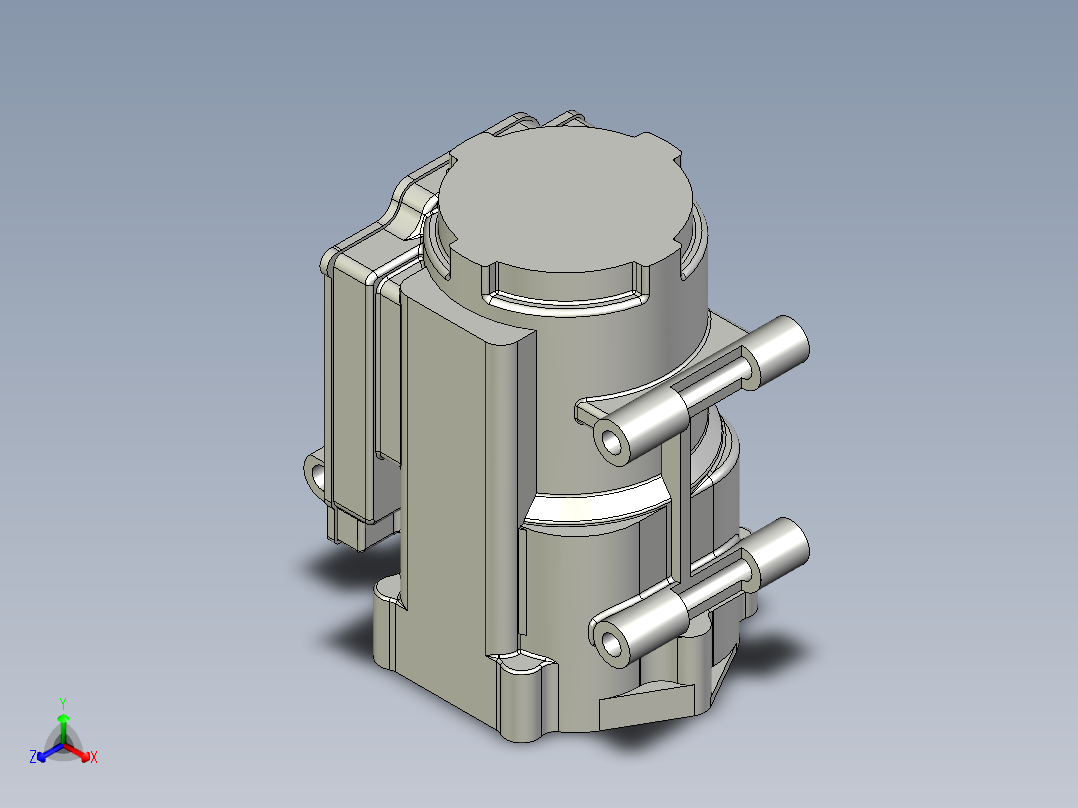 漩涡空压机装配