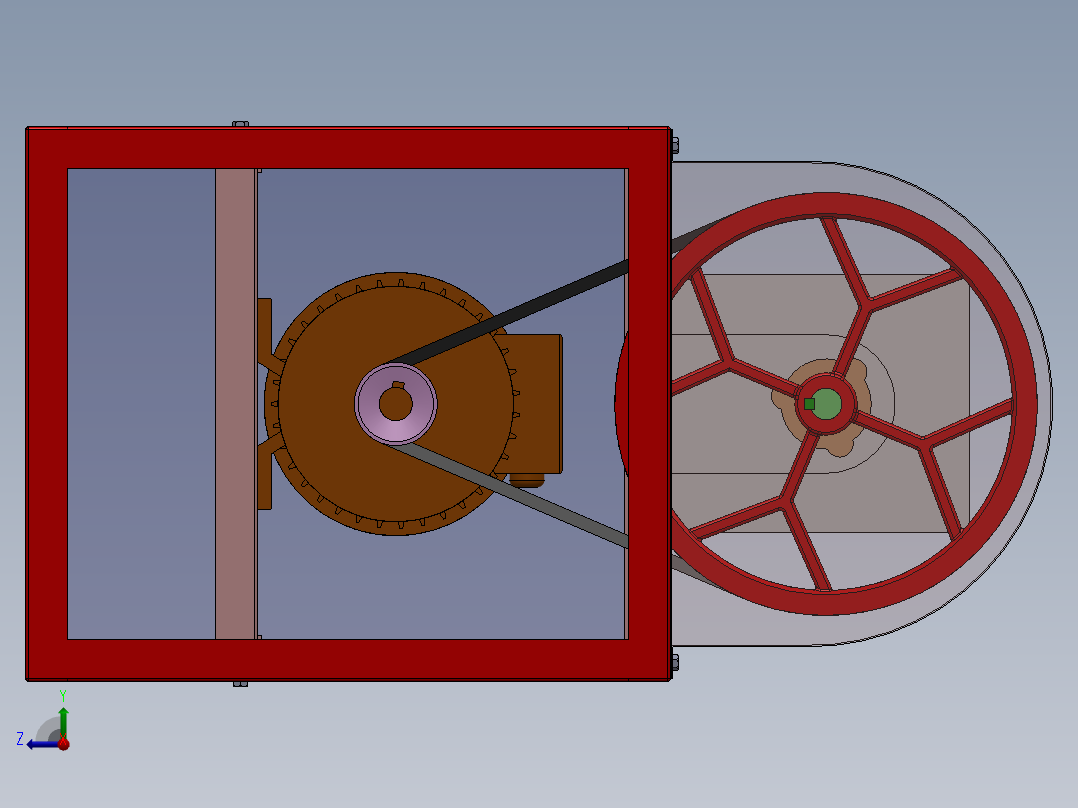 智能绞肉机sw17可编辑右视图