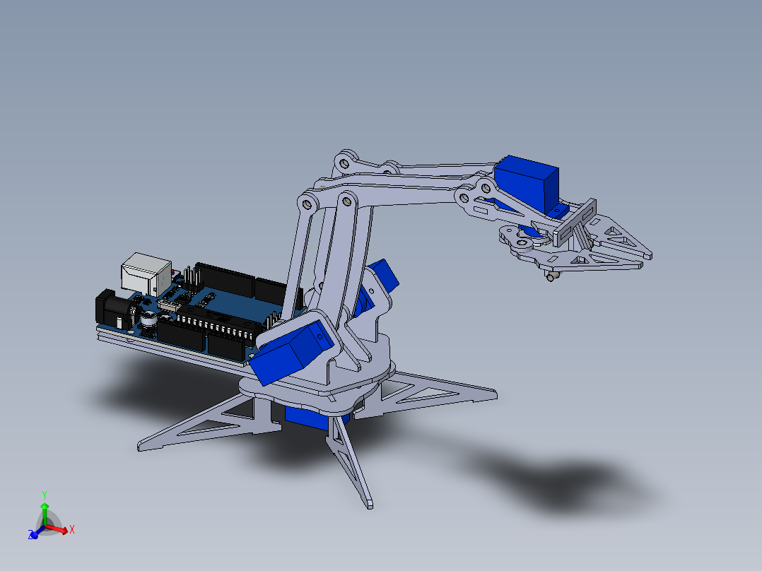 Robot Arm Arduino SW主视图