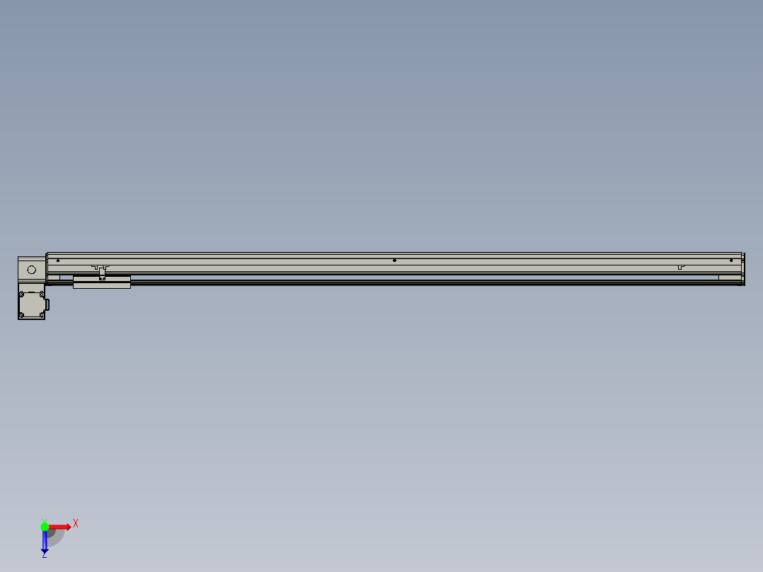 威洛博VBF14-S1400-BLU俯视图