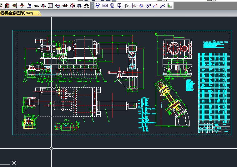 20T开卷机全套图纸