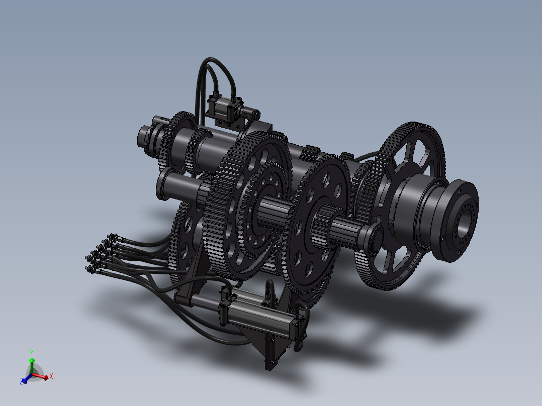 24级机床<span style='color: red'>变速箱</span>设计