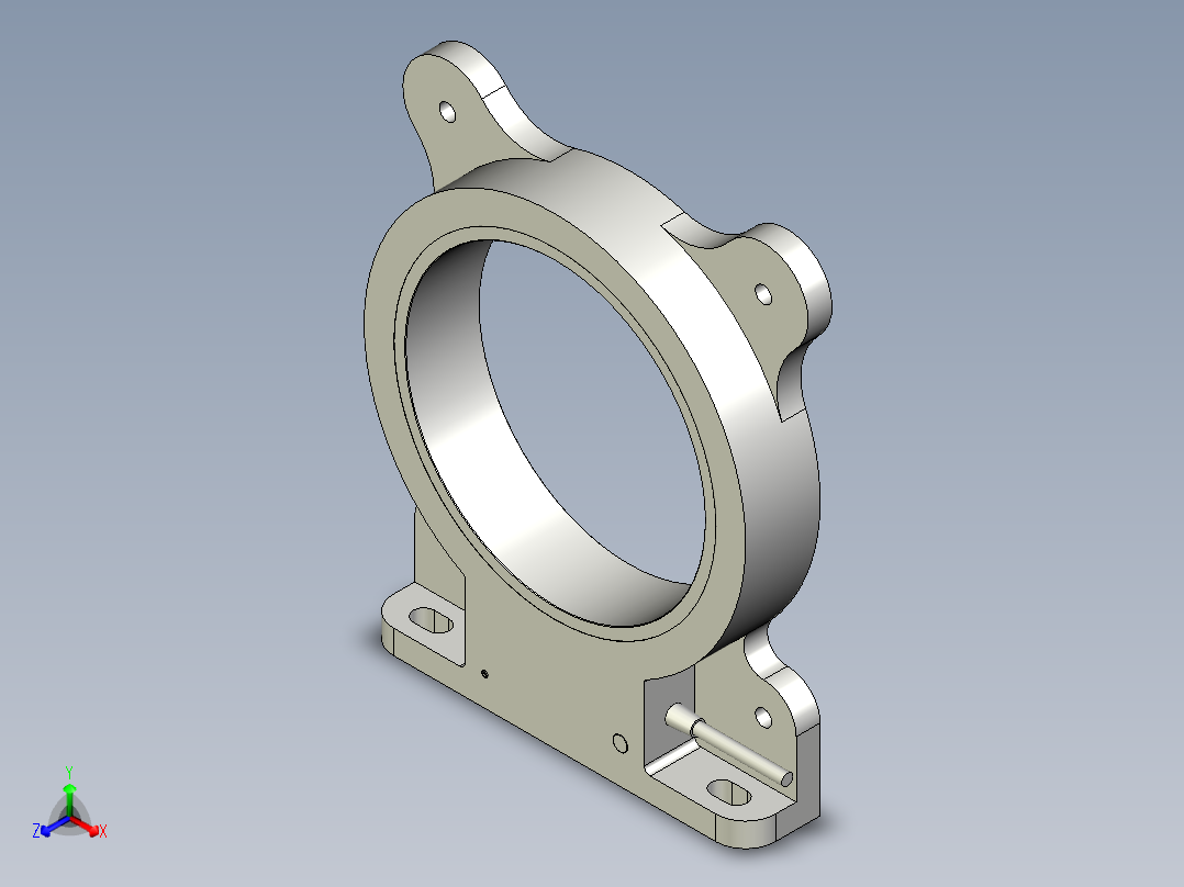 接近传感器PS100_CA正等轴测图