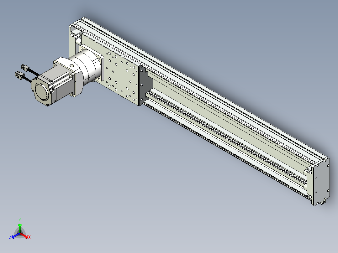 威洛博VG 系列模组VG14-L45π-S650-BC-ZP40B-C3-K正等轴测图