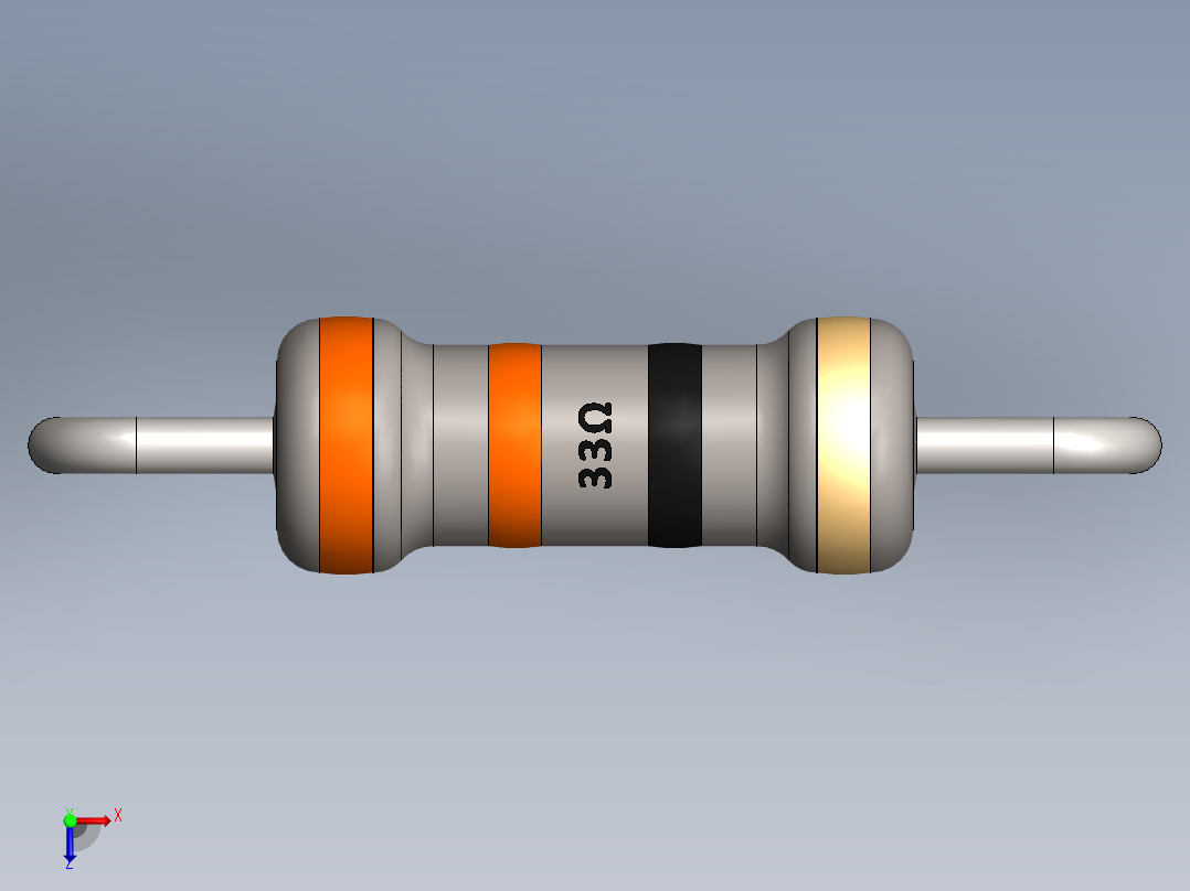 电容器 二极管 电阻器-Resistor 33 Ohm