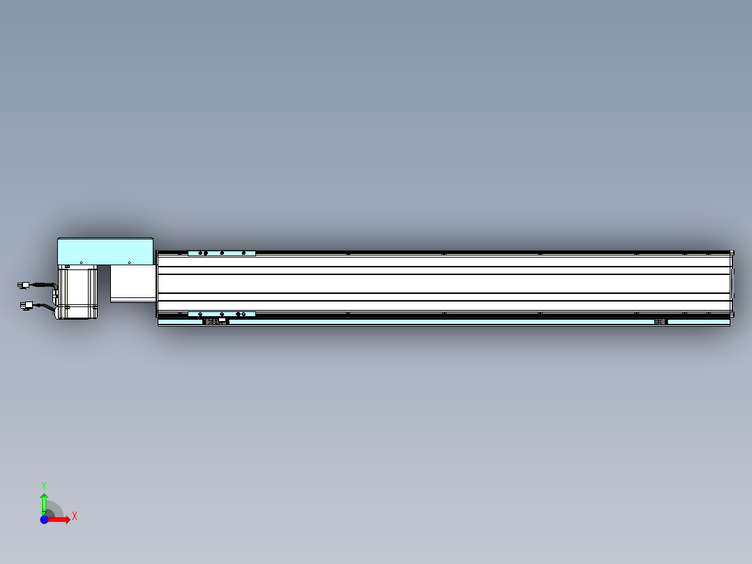 威洛博VBF同步带传动一般环境VBF14-L45-S900-BR-ZP75-C3前视图