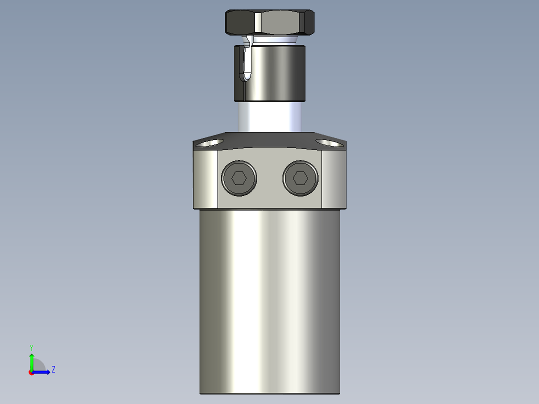 KOSMEKLHS0550-CL-Y45多系列多零件图纸模型左视图