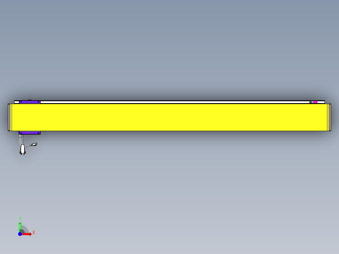 威洛博VL系列3d模型模组VL14S1Y-S1450前视图