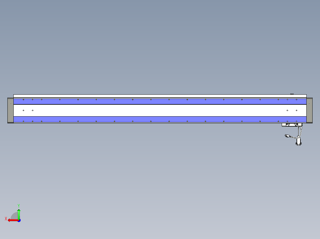 威洛博VL系列3d模型模组VL14S1Y-S1450后视图