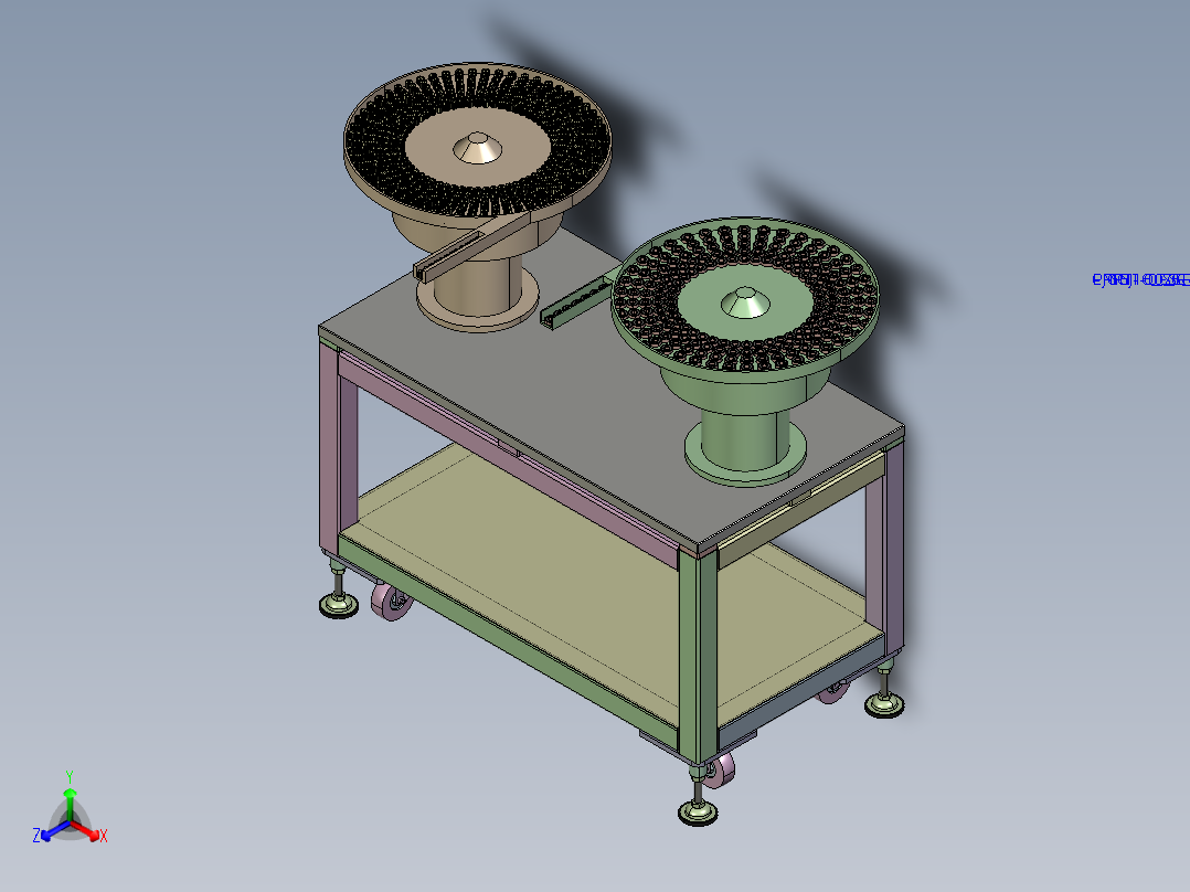 钻头自动组装冲压机creo5.0.zip