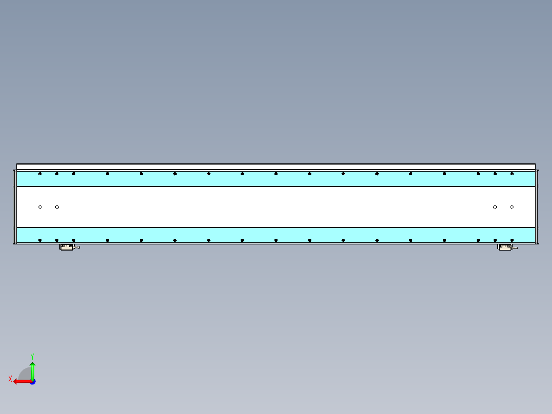 威洛博LC系列3d模型模组2LC22H2Y-S1050后视图