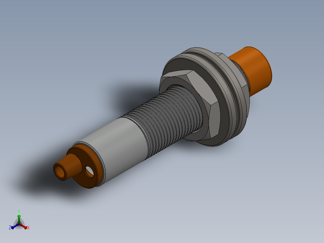 传感器 (74)正等轴测图