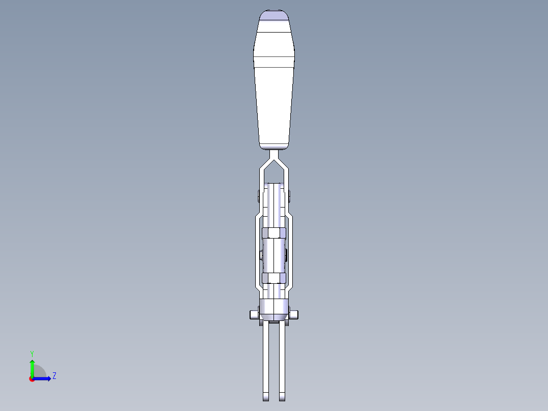 德克斯TUNKERS气缸数模T2-67_SB左视图