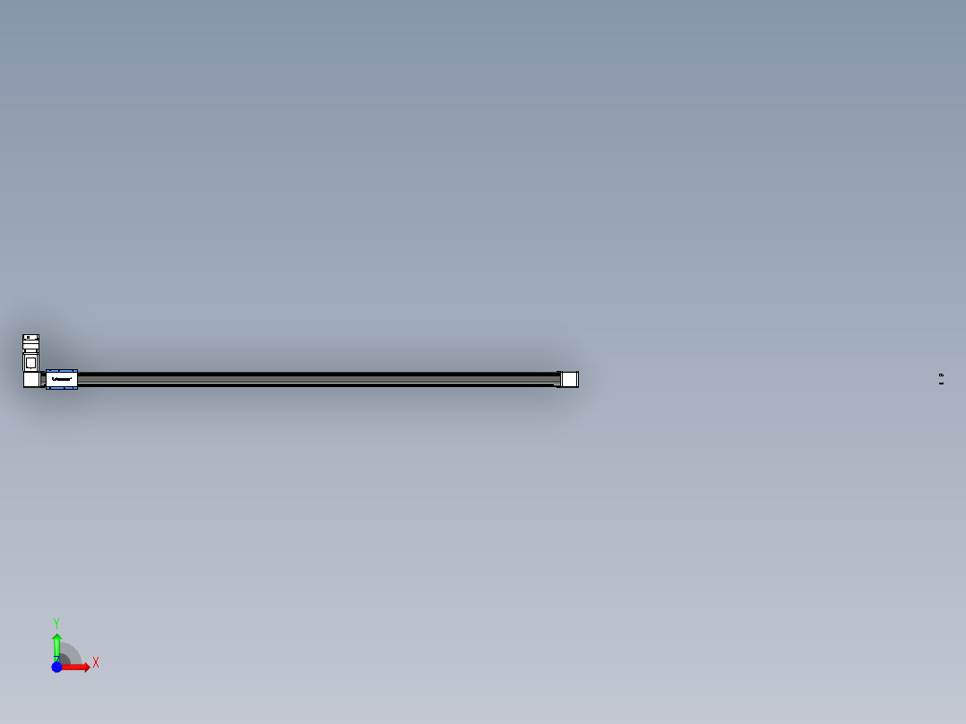 威洛博LB.GB同步带传动--欧规系列GB8-L192-S2750-BR-P75-K前视图