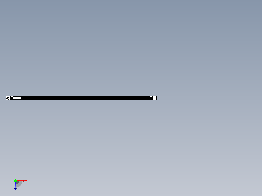 威洛博LB.GB同步带传动--欧规系列GB8-L192-S2750-BR-P75-K俯视图