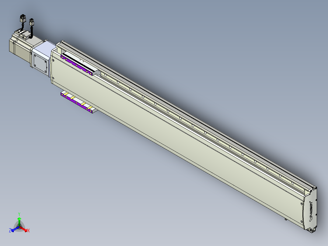 威洛博QF17-Lxx-C-S960-BC-ZP75-C3正等轴测图