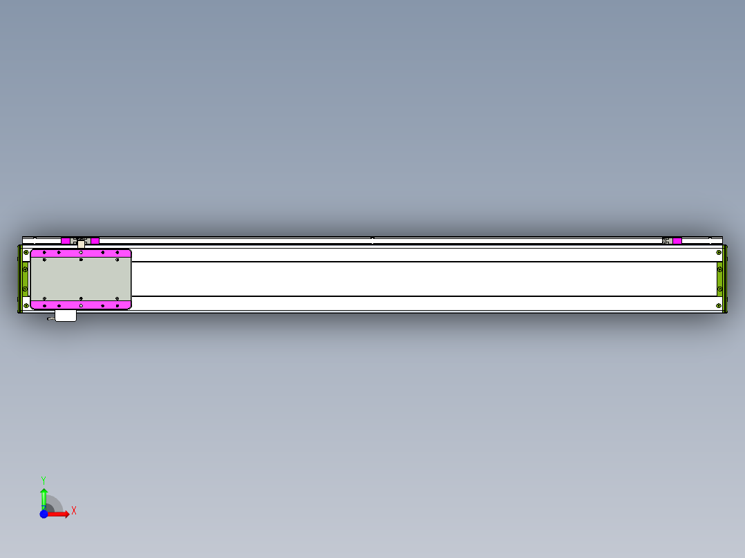 威洛博LC系列3d模型模组LC14S2Y-S1200前视图