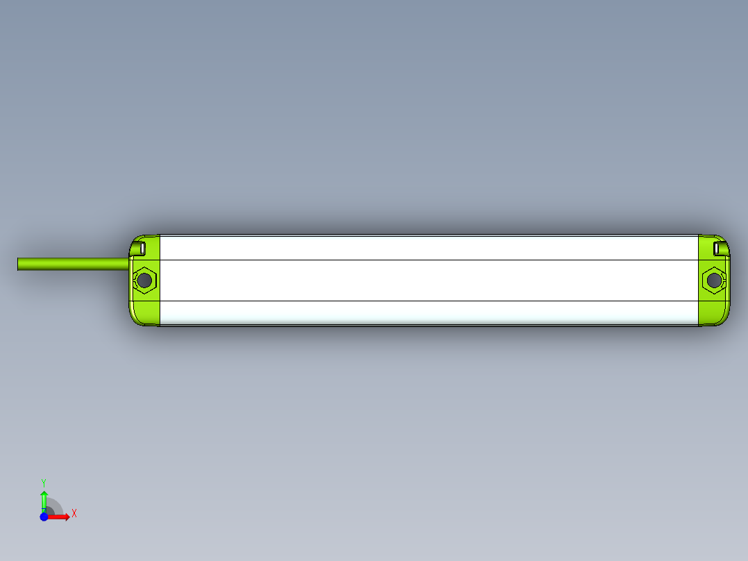 安全_区域传感器H2TLP1610_3D前视图