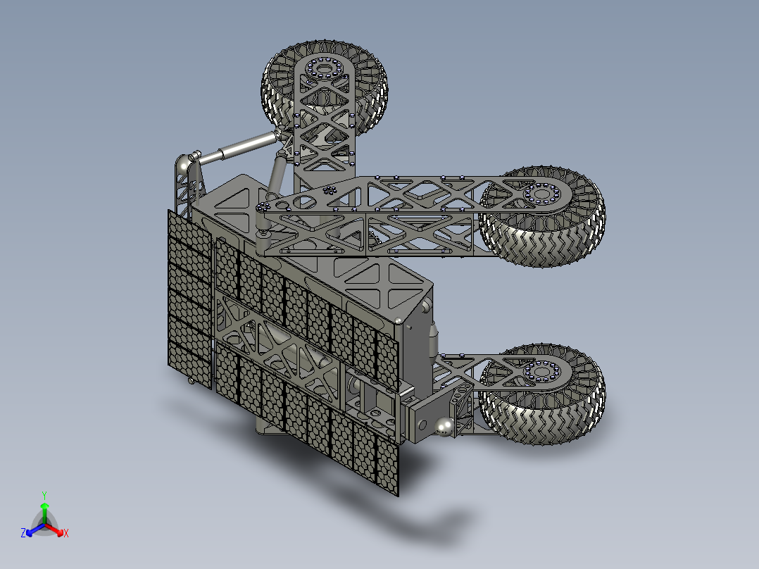 SHL火星机器人-NASA正等轴测图