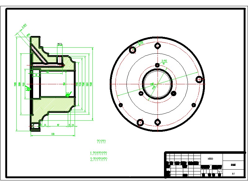 2G038--法兰盘加工工艺及关键工序工装设计【J197重复】