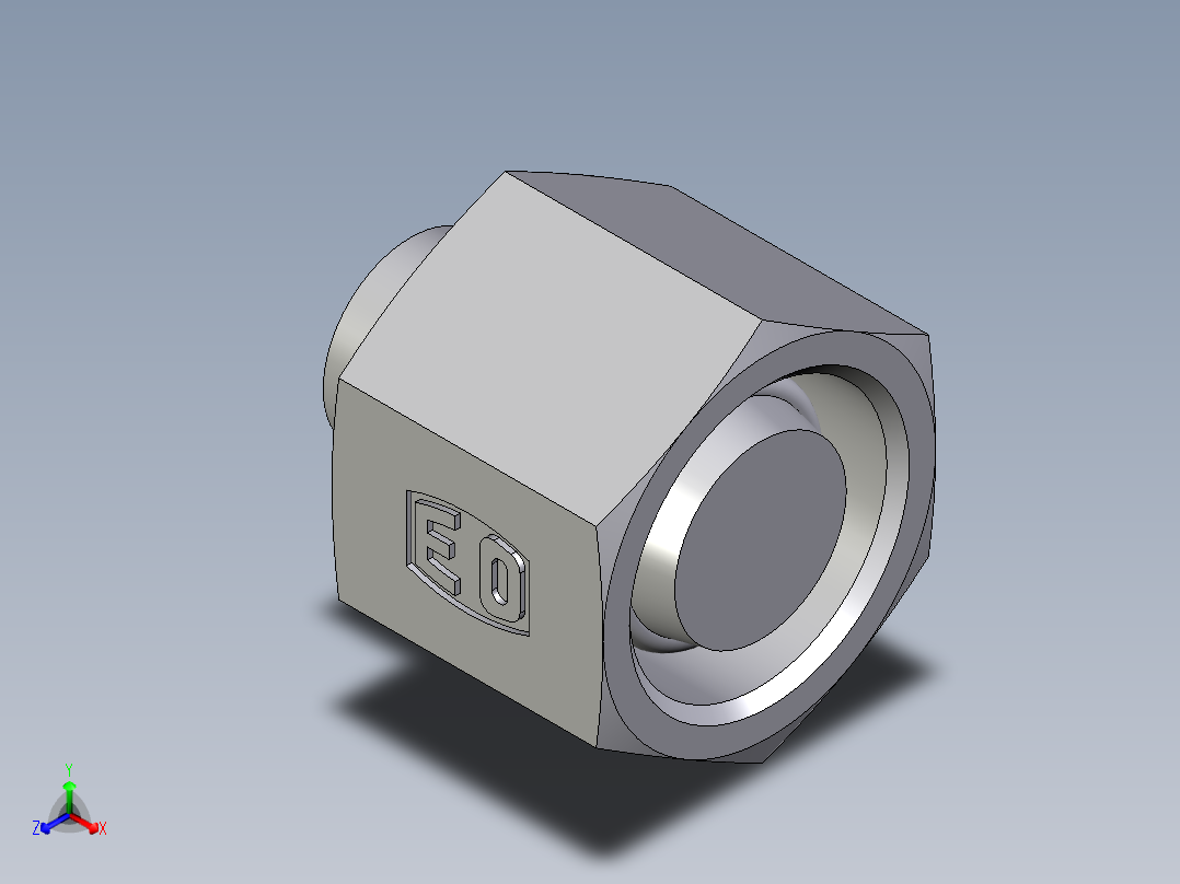 卡套式工业通用硬管接头EO_Blanking_plug_with_nut_for_cones_VKAM10LCF