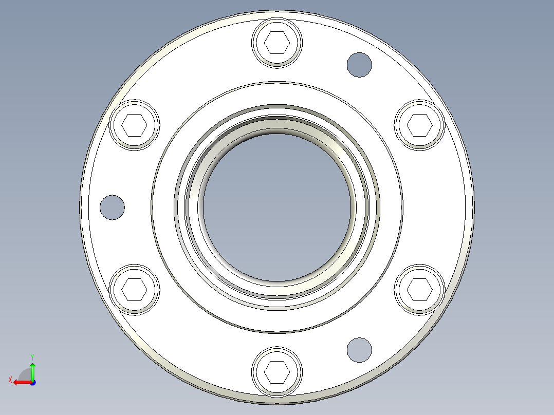 KOSMEKVSJ250-G多系列多零件图纸模型多系列多零件图纸模型后视图