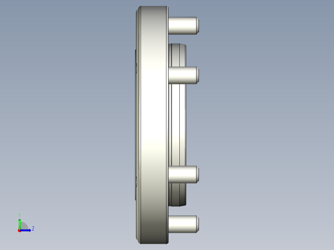 KOSMEKVSJ250-G多系列多零件图纸模型多系列多零件图纸模型左视图
