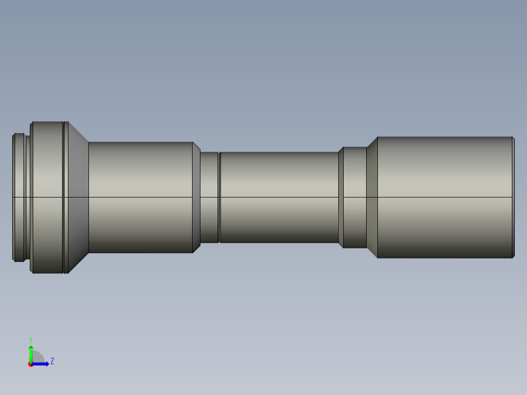 基恩士CA-LM1_kc图纸模型左视图