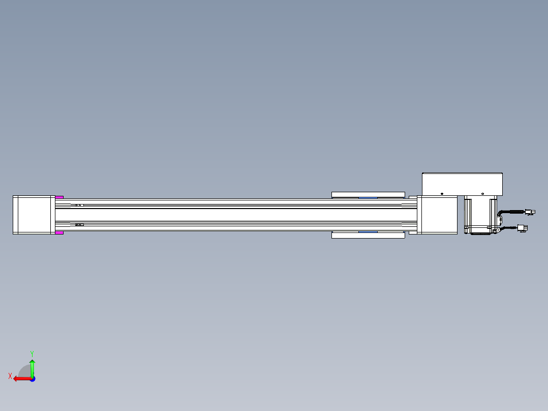 威洛博LB.GB同步带传动--欧规系列GB8-L96-S650-BR-P75后视图