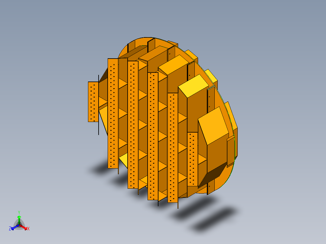 乙二醇精馏塔设备设计含UG三维==750958==300正等轴测图