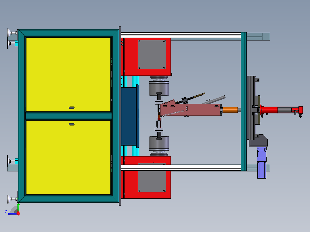 不锈钢弯管精密焊接生产线sw17右视图