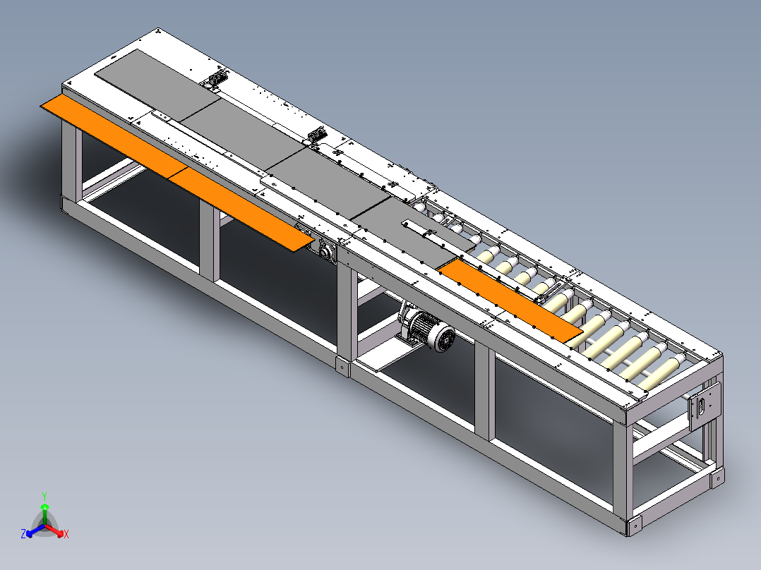 易华贴布机（sw17可编辑+工程图+bom）正等轴测图
