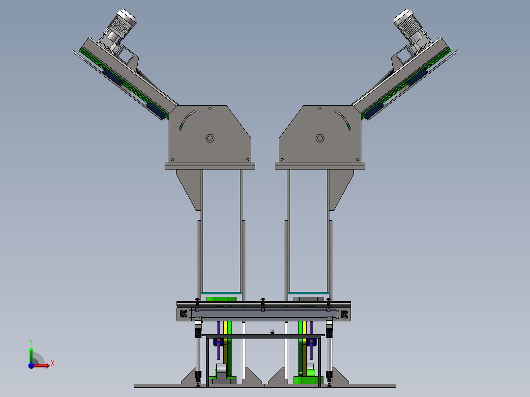金属材料杂质自动检测设备sw17可编辑前视图