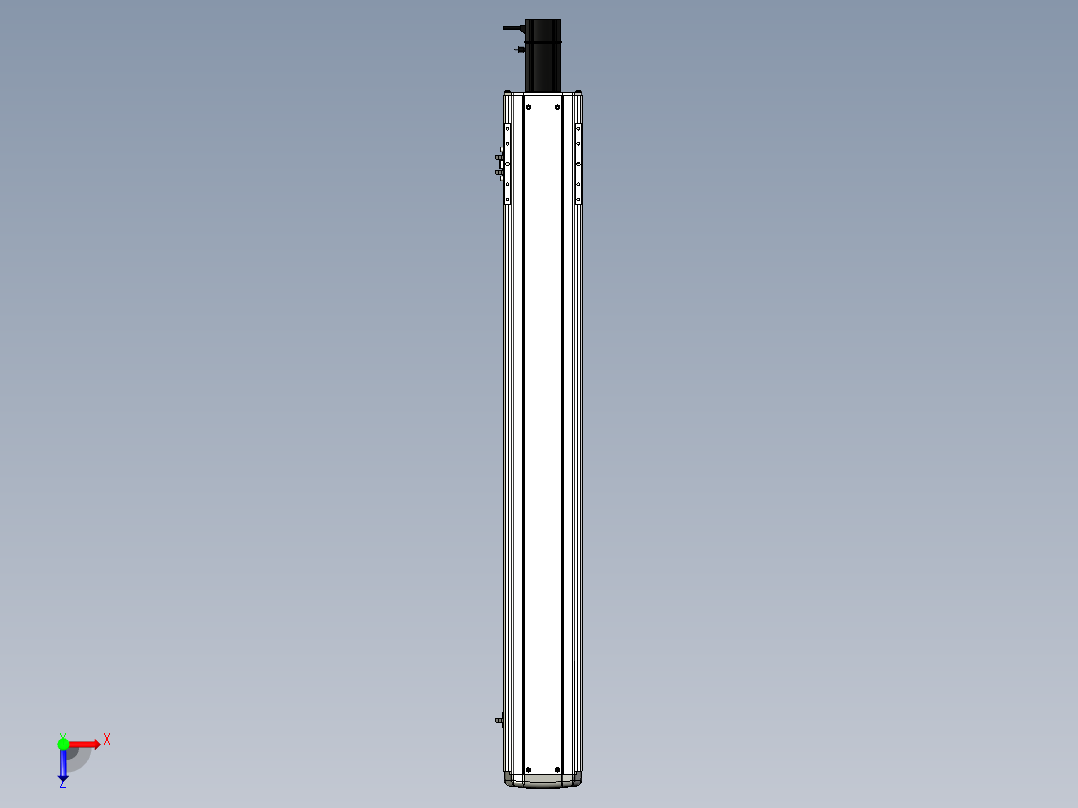 Toyo东佑达直线模组-ETH14-950-BC-200W+煞車俯视图