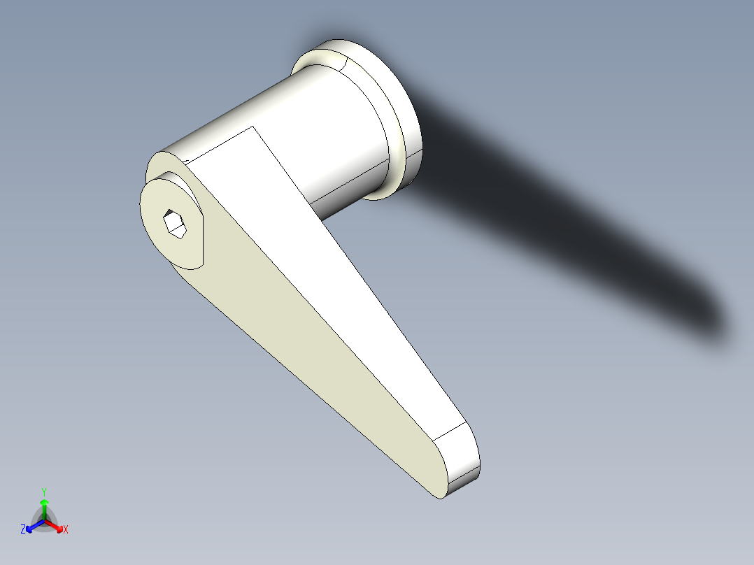 調整式把手(鋅合金)2442(A)-<span style='color: red'>3D</span>多系列多零件图纸模型