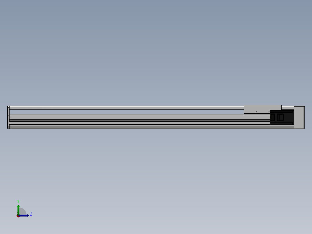 精密模组MY170-T10-900L-BR-P40B-C4-C左视图