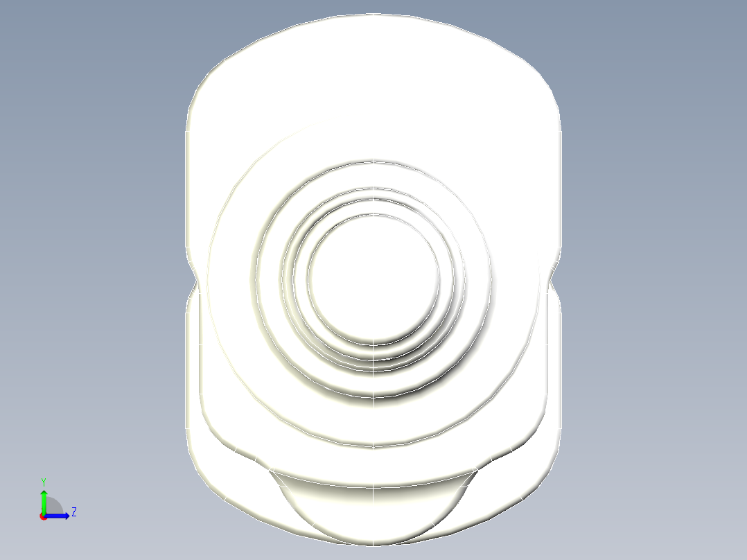 汽车曲轴左视图