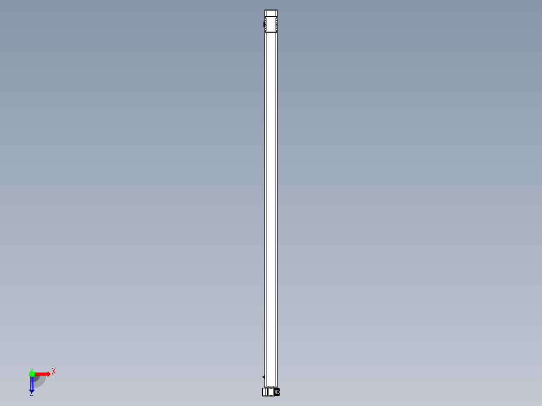 同步带全封闭直线模组TPA-HCB-105D-90-L2850-LP-Y-P20-N3俯视图