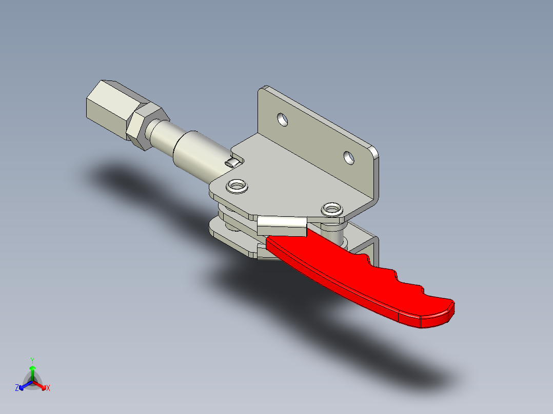 推拉式夾鉗SSP(C)-<span style='color: red'>3D</span>多系列多零件图纸模型
