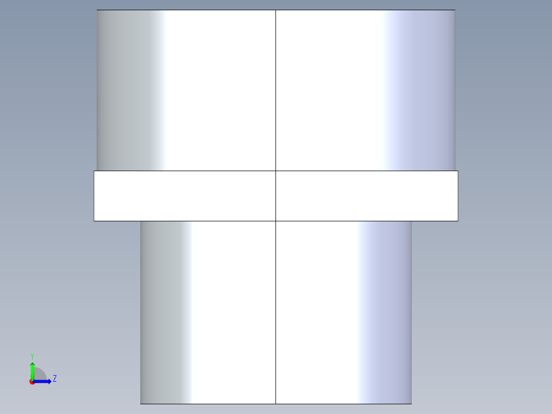 CPVC管件31-Sch80_PVC-Brass_SPIGxFPT_9878-012BR_1.25in左视图