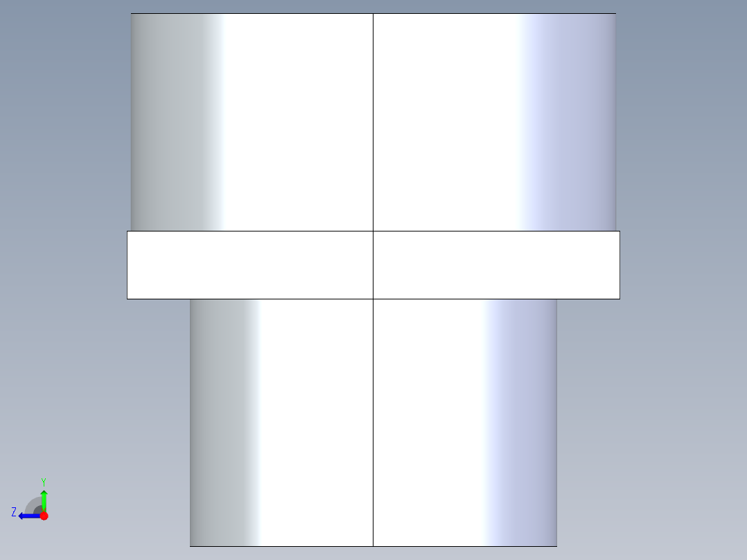 CPVC管件31-Sch80_PVC-Brass_SPIGxFPT_9878-012BR_1.25in右视图