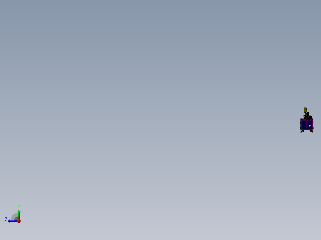 连接器端子压入去边料检测设备右视图