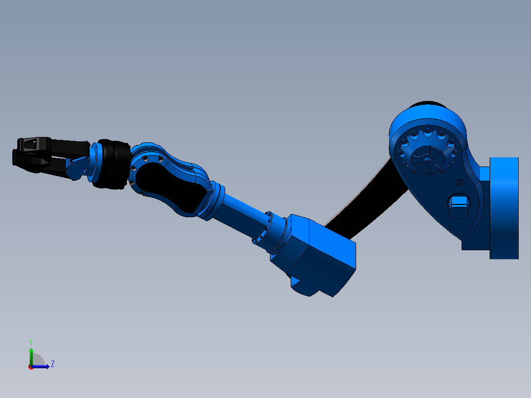 水下机器人左视图