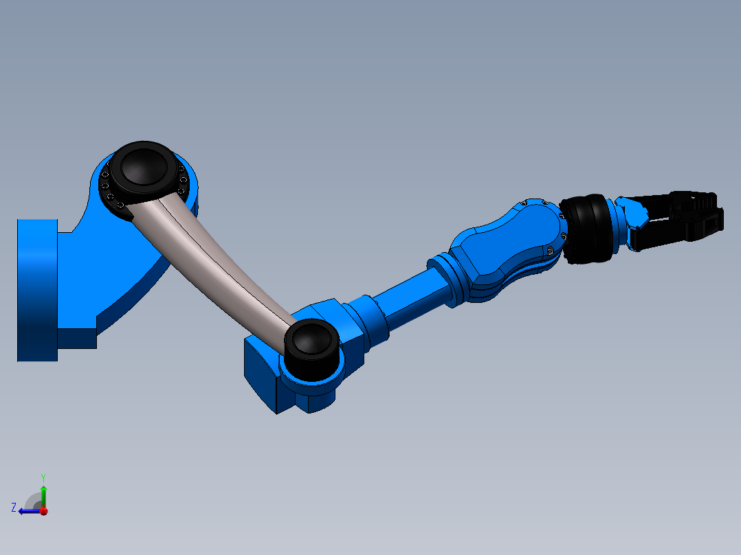 水下机器人右视图