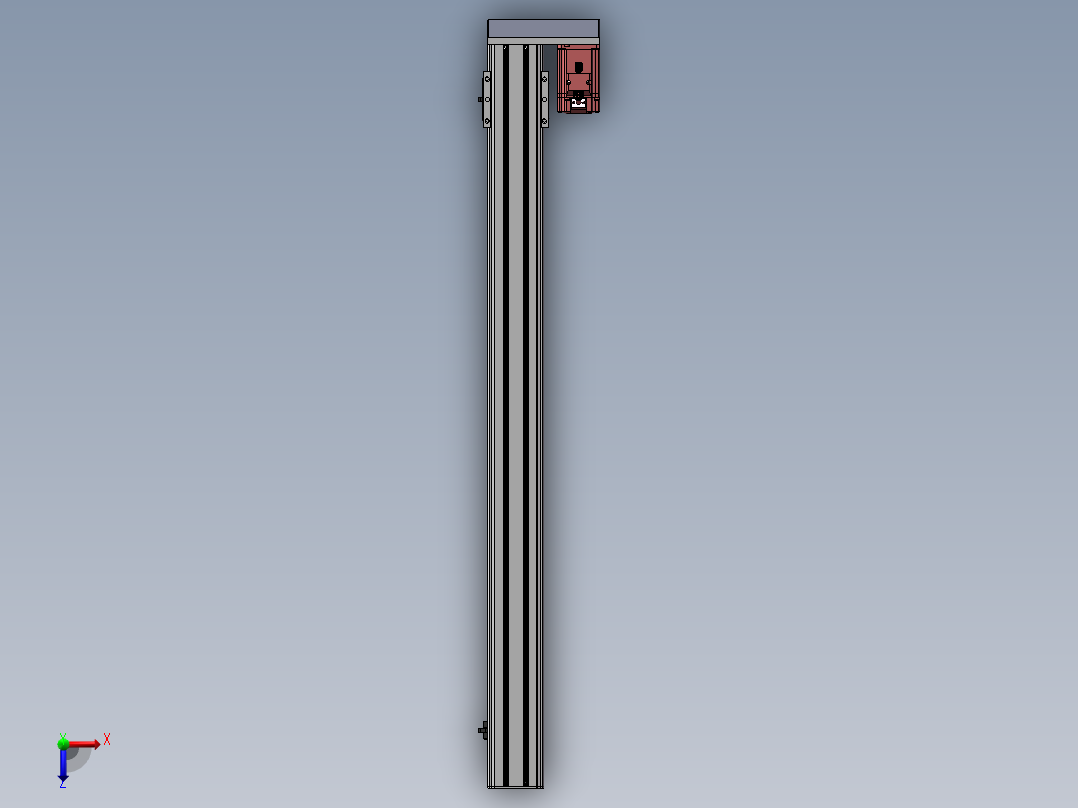 精密模组MY80S-T10-900L-P20B-BR-C4俯视图