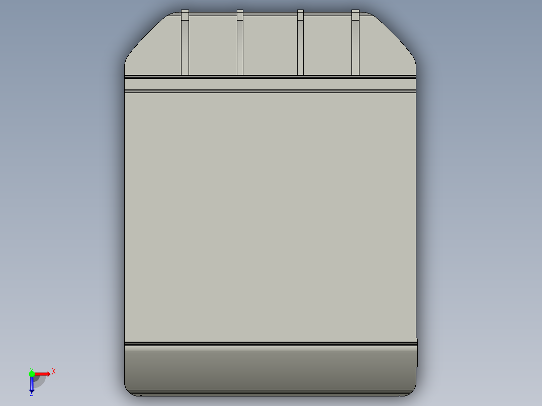 基恩士SJ-F035_kc图纸模型俯视图