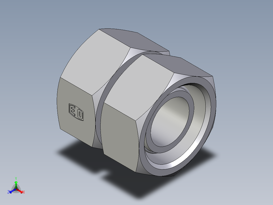 卡套式工业通用硬管接头EO_Swivel_union_GZ38SCF