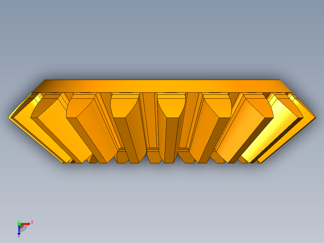 UG康复机器人总装图俯视图