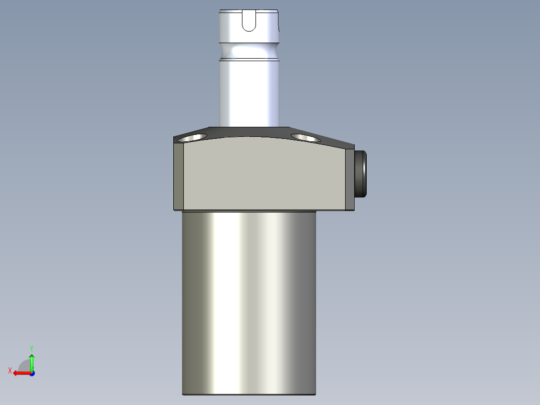 KOSMEKLHS0400-CR-F多系列多零件图纸模型后视图