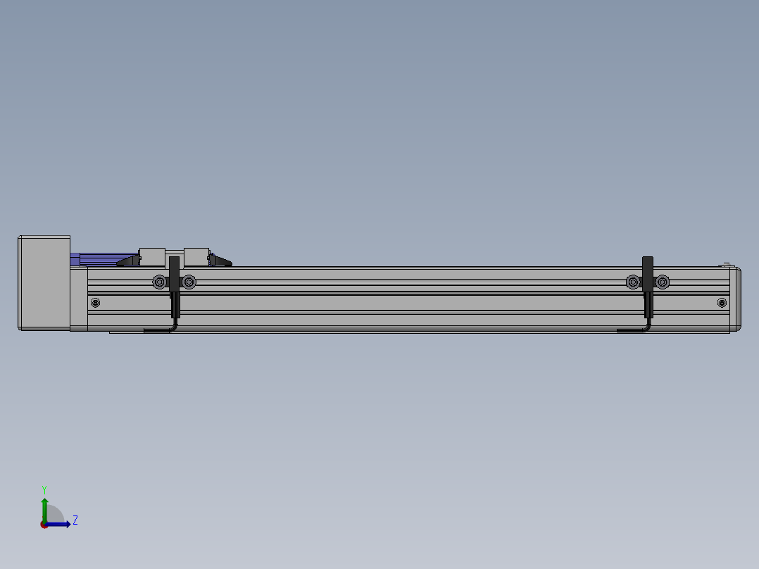 精密模组MY50-T10-300-BR-P10B-C4-C左视图